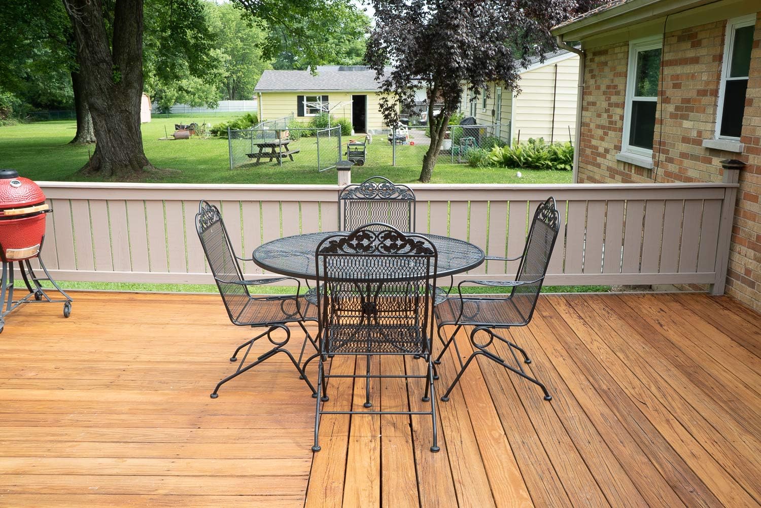 #1 Deck Premium Wood Stain - Semi-Transparent, Water Based, Sealer in One - 1 Gallon