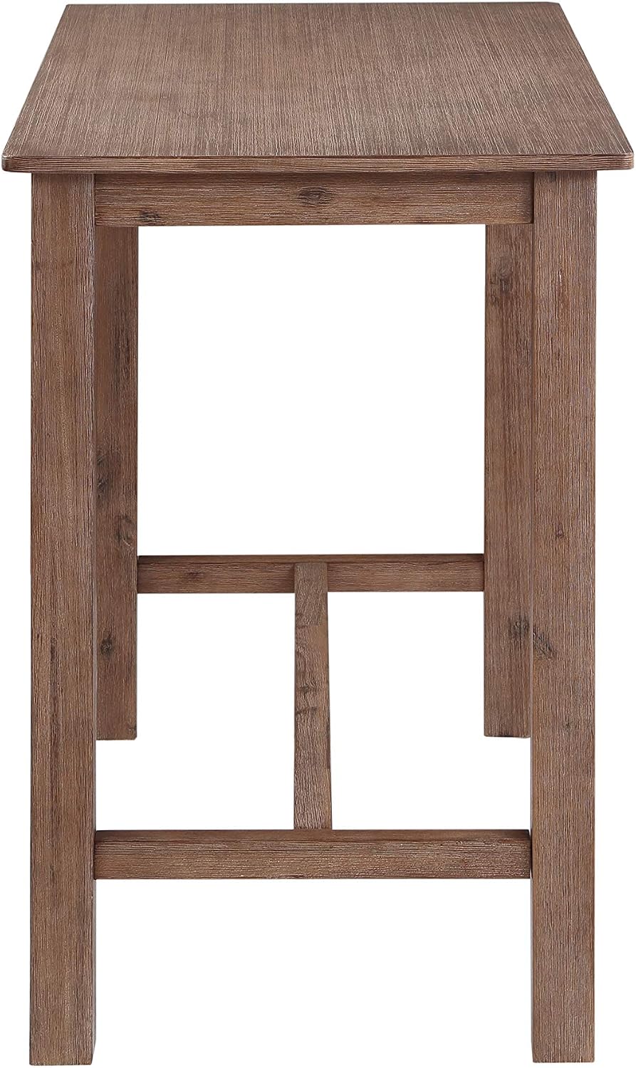 Boraam Sonoma Pub Table - Barnwood Wire-Brush