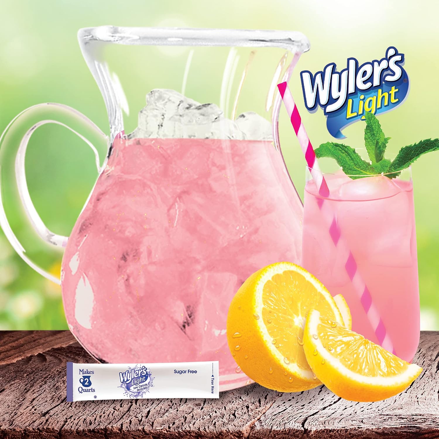 Wyler's Light Pitcher Packs Water Drink Mix, Fruit Punch, 6 Packets