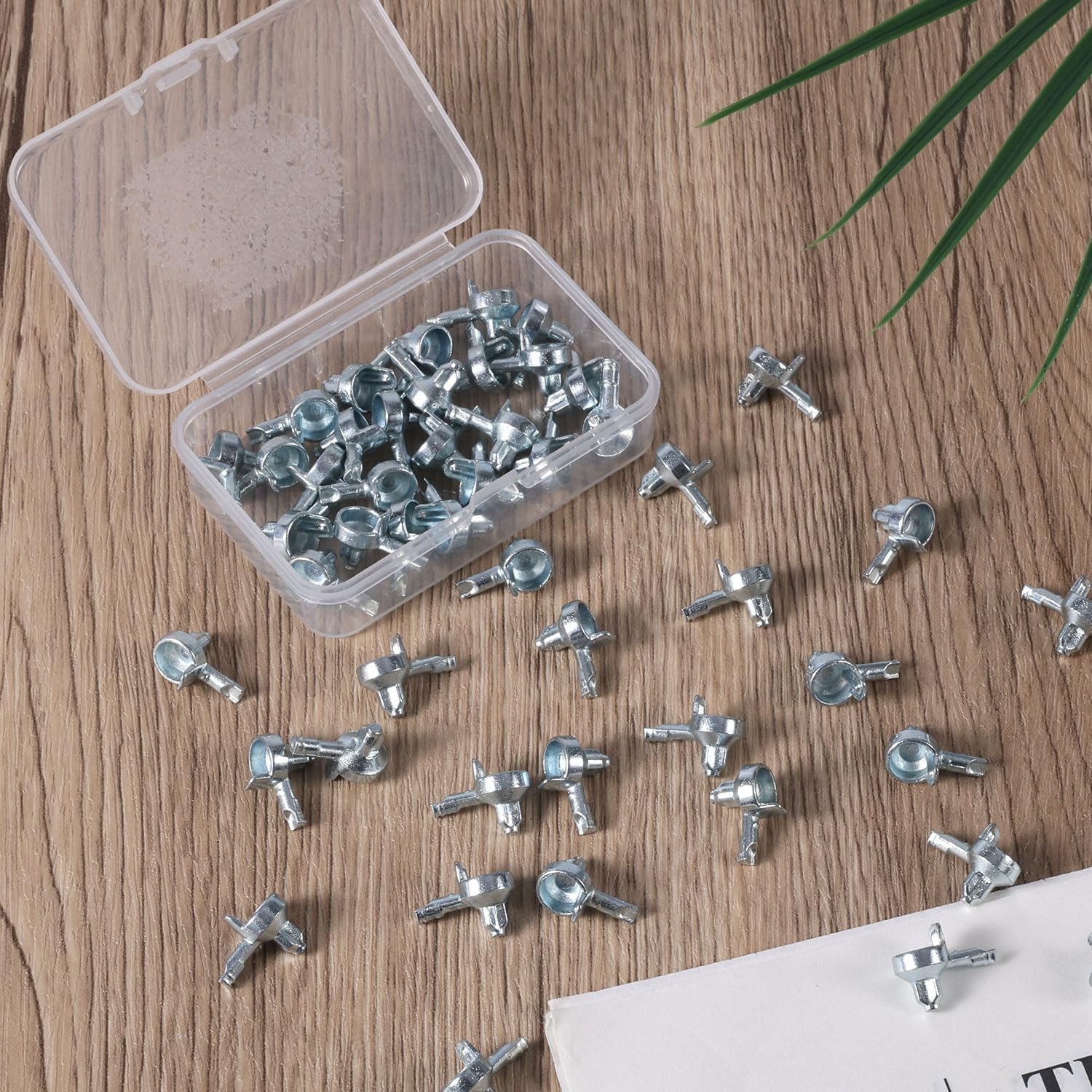 50pcs Shelf Pegs Compatible with IKEA Billy Bookcase (Part 131372) | Alloy, Shelf Tablette Support Pins, Cabinet Pegs