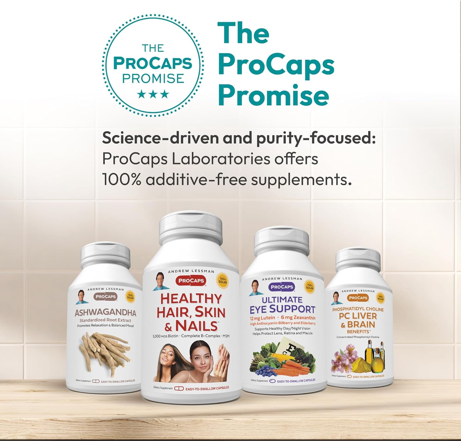 ANDREW LESSMAN ProCaps Maximum L+Z with Astaxanthin 30 Softgels