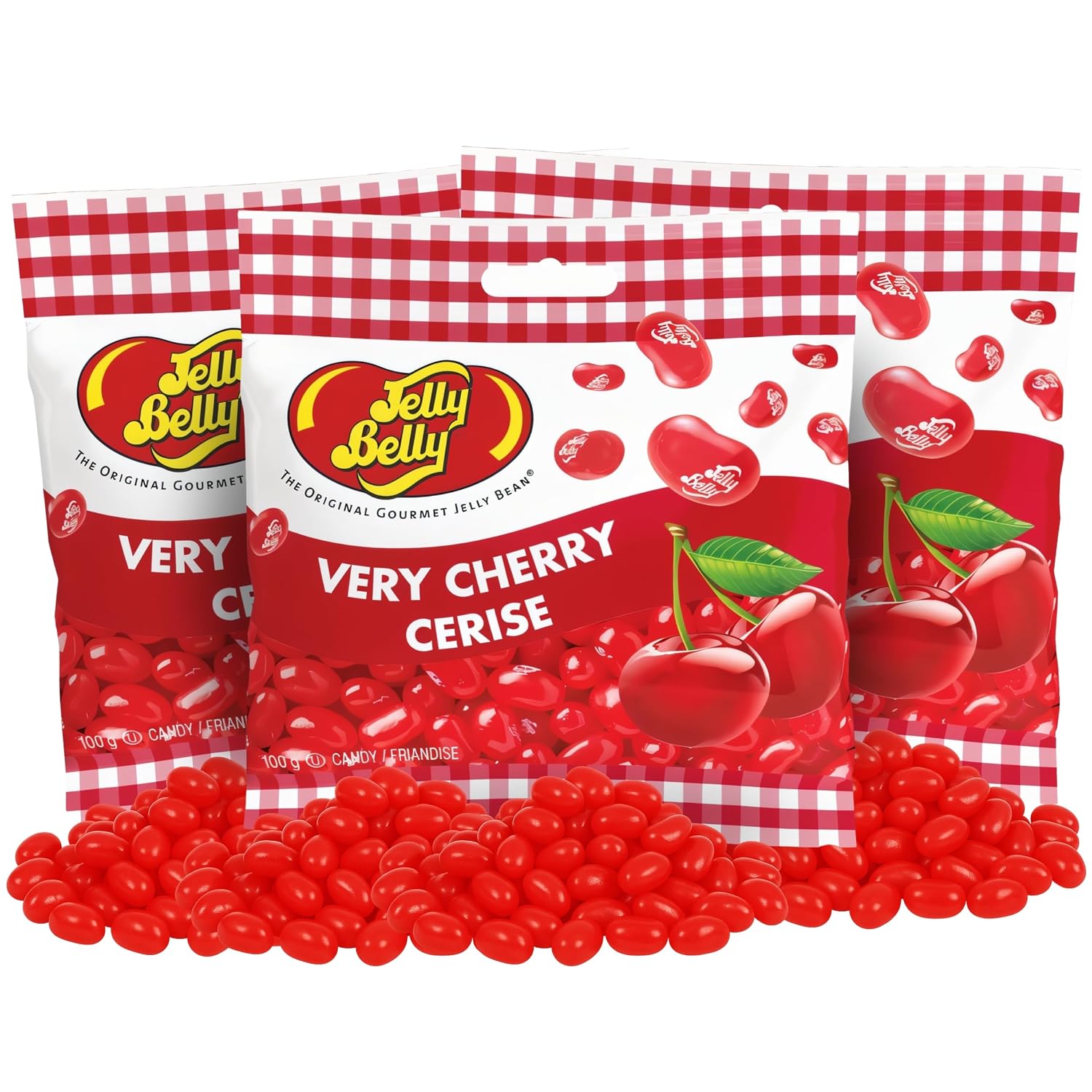 Jelly Belly Jelly Beans, 20 Flavors, .35-oz Trial Size Packs, 80 Count