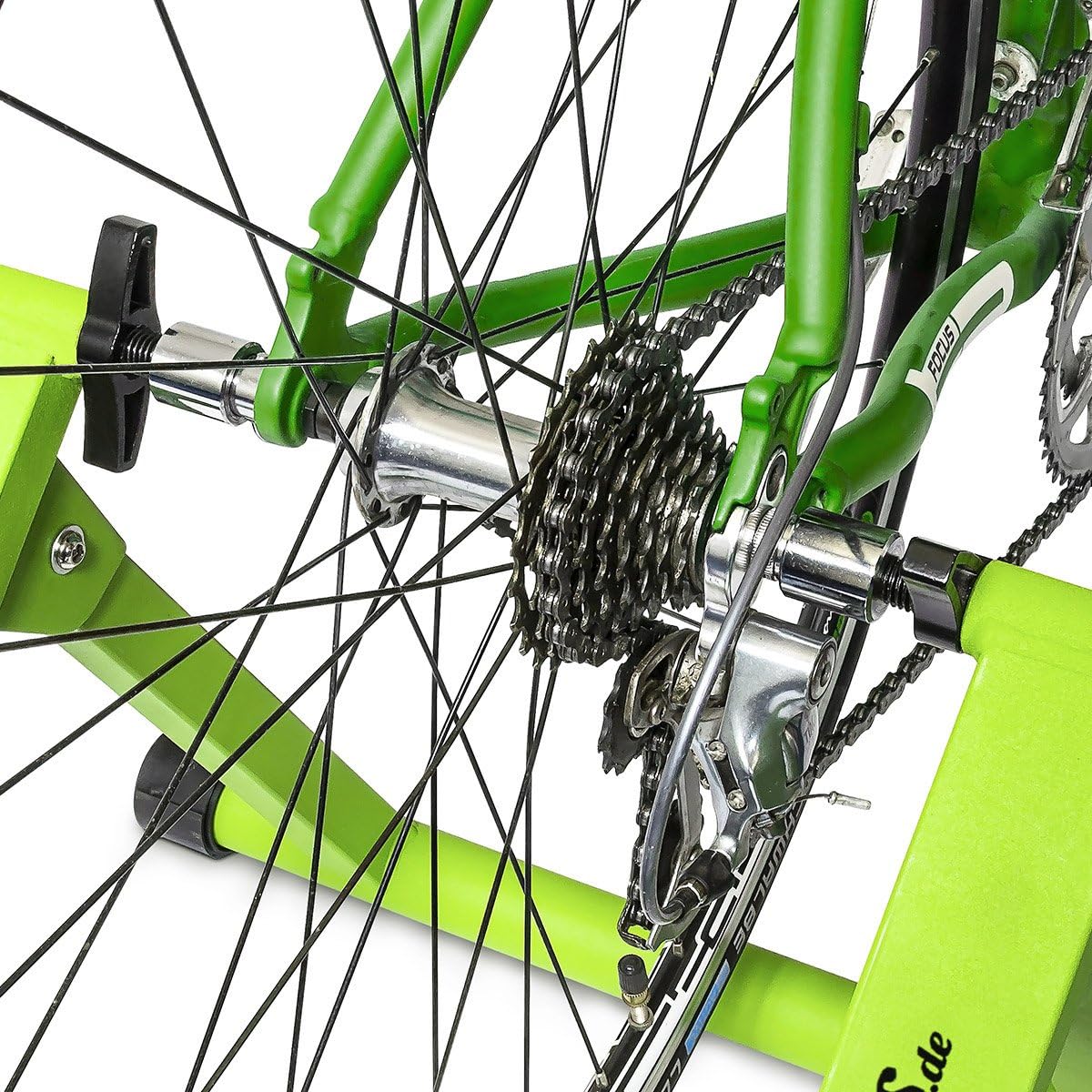 RelaxdaysRelaxdays Indoor Bicycle 7 Resistance Turbo Trainer -