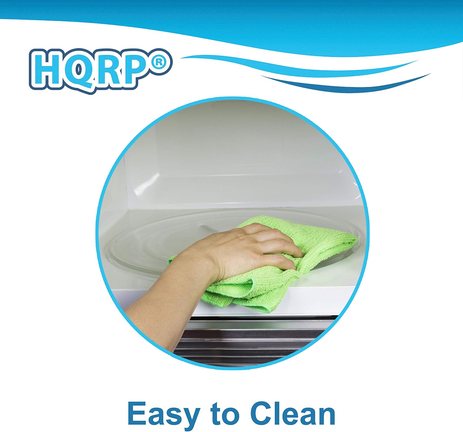HQRP 10-inch Glass Turntable Tray compatible with Magic Chef 2036 203600 MCB770 MCB770B MCB770W MCB780 MCB780W MCD760 MCD760W MCD770 MCD770RW