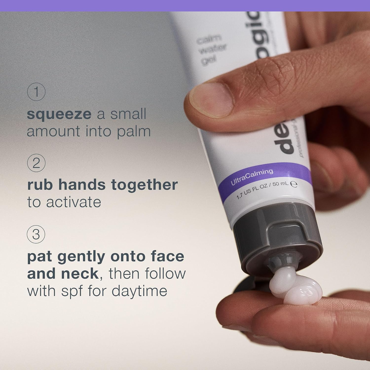 Dermalogica Calm Water Gel Face Moisturizer, 1.7 Fl Oz | Weightless, For Sensitive Skin, Lavender Essential Oil, Supports Healthy Moisture Balance