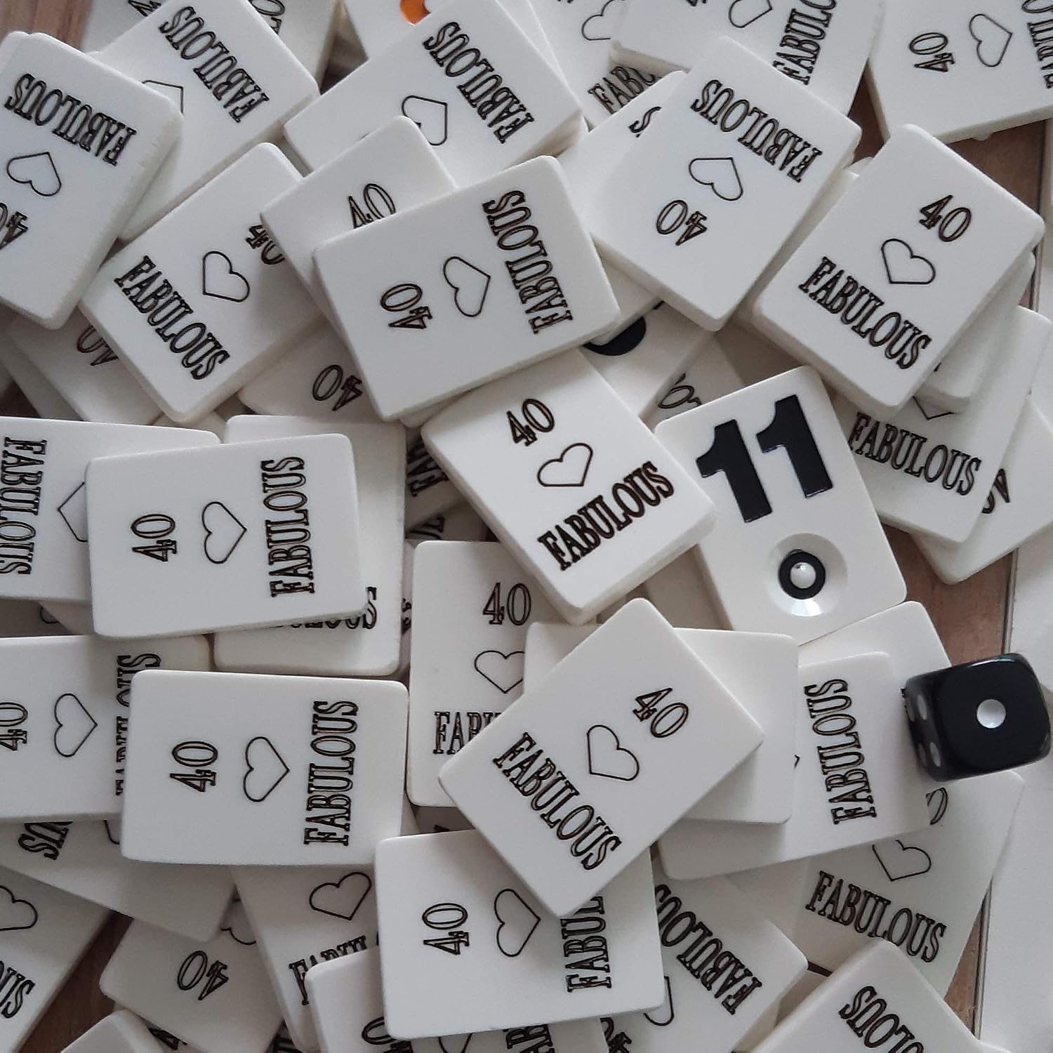 Antochia Crafts Personalized Rummy Tiles - Custom Rummy Game Tiles