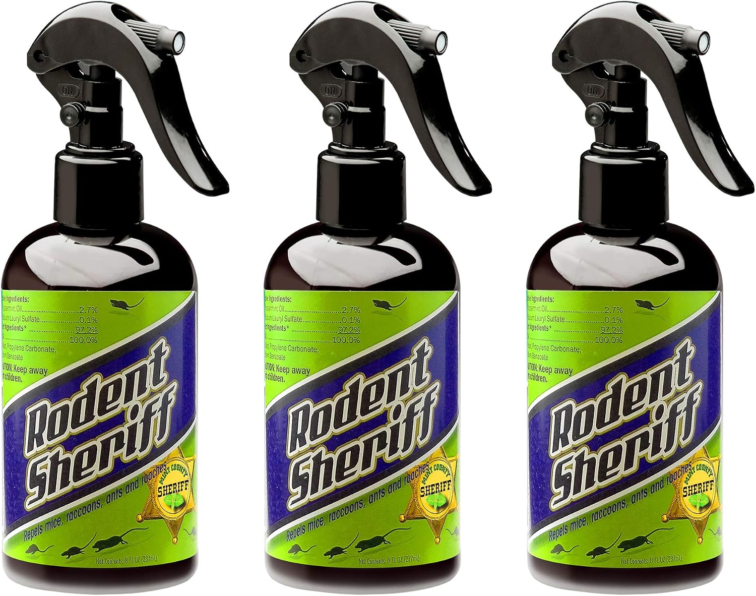 Peppermint Oil Repellent | Fast Acting Pest Control Spray | Repels Mice, Racoons, Ants, and More