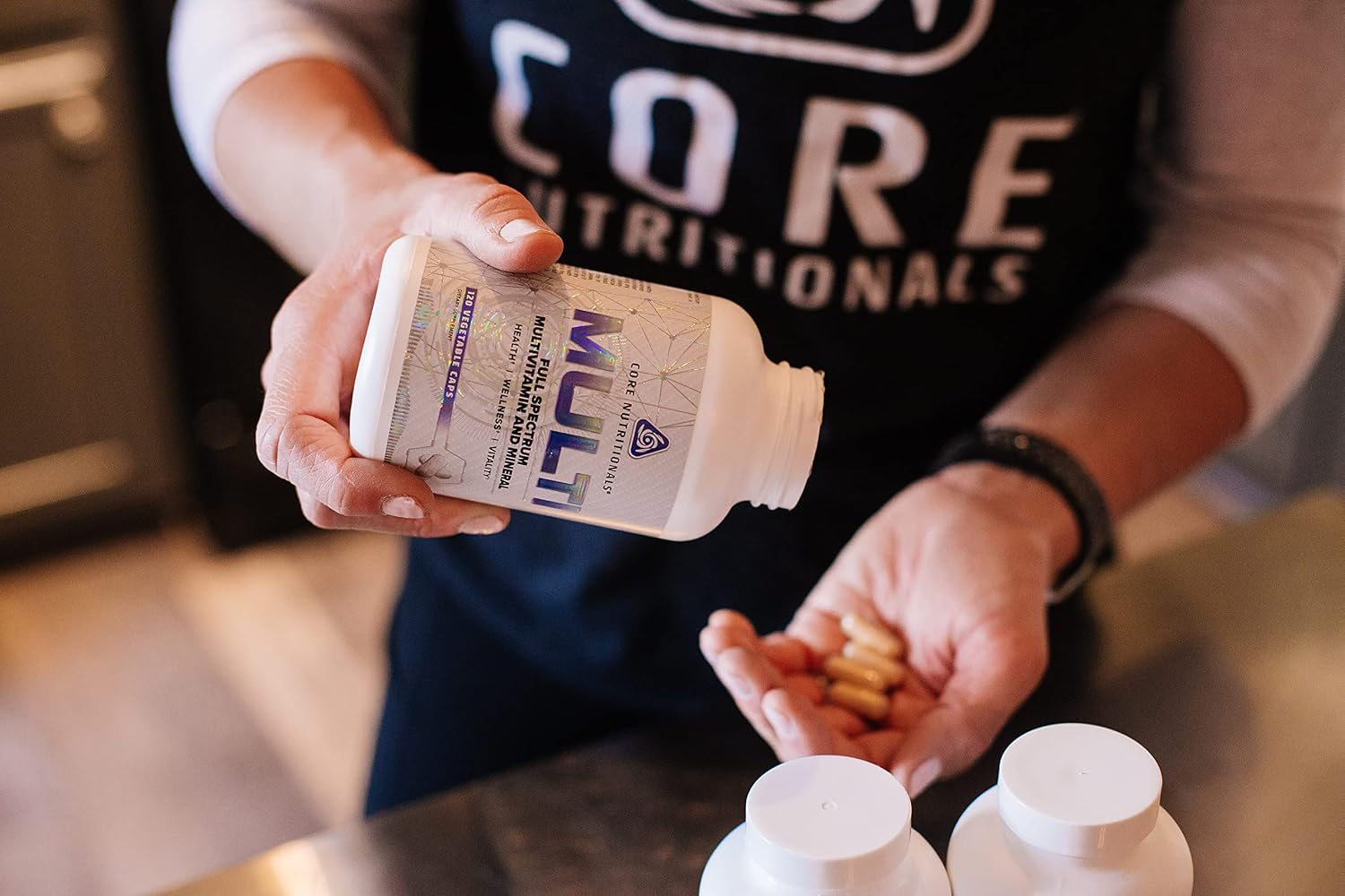 Core Nutritionals Multi Multivitamin, Daily Wellness Support, 120 Veg Caps