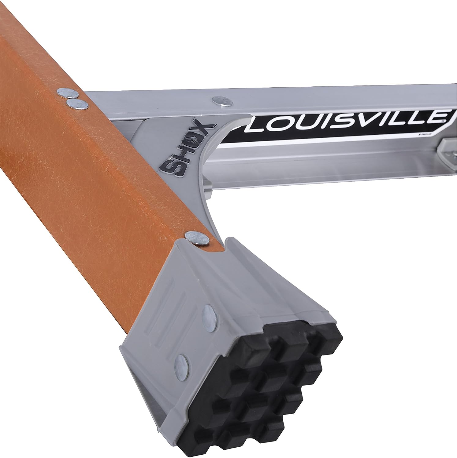 Louisville Ladder 2-Foot Fiberglass Step Stool Industrial, 300-Pound Load Capacity, Type IA, FS1502