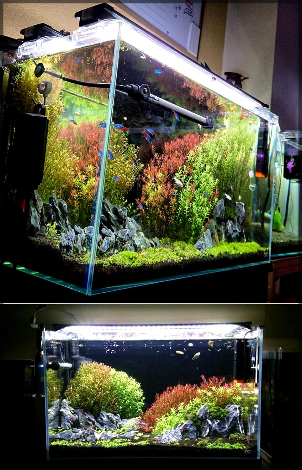 Finnex Stingray Aquarium LED Light, 24-Inch, Black, (JL-24S)