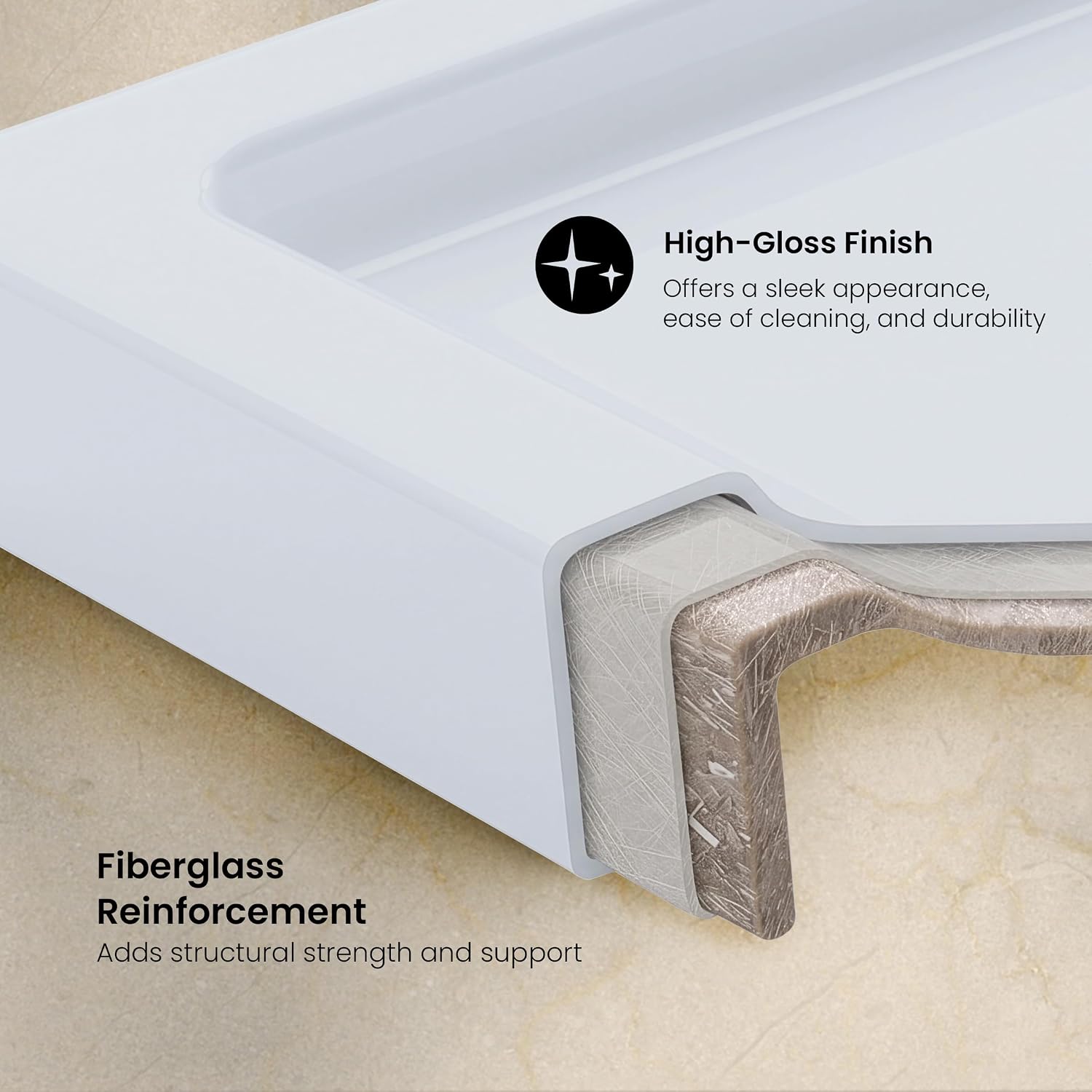 Aquatique 60 X 32 Single Threshold Shower Base With Left Hand Drain and Integral Right Hand Seat in White