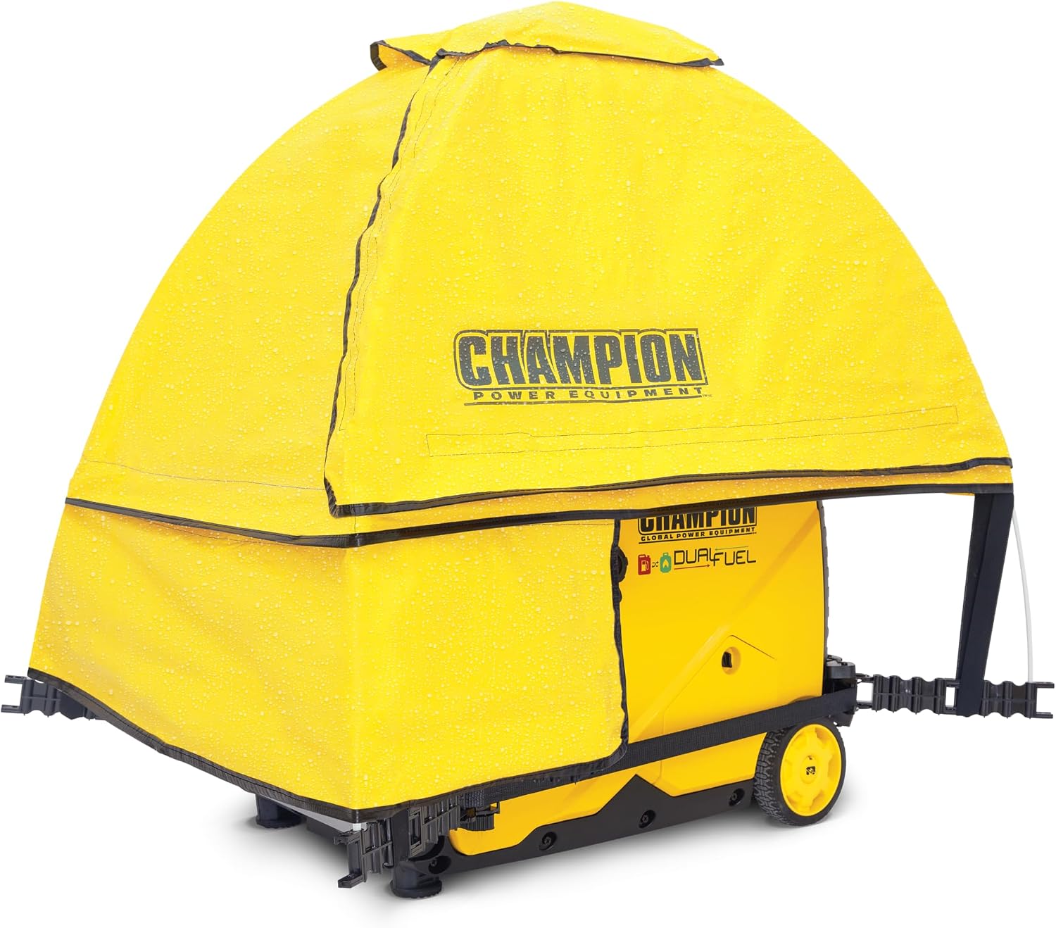 Champion Power Equipment 100376 Storm Shield Severe Weather Portable Generator Cover by GenTent for 4000 to 12,500-Starting Watt Generators