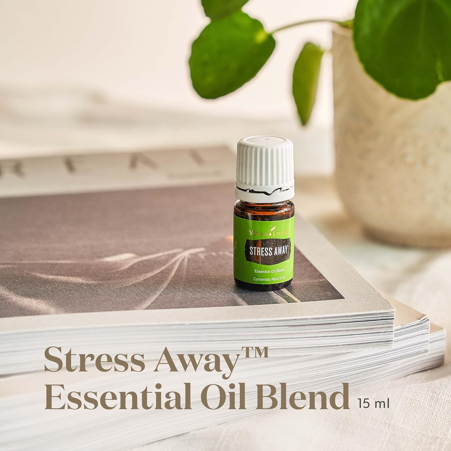 Young Living Thieves Vitality Essential Oil Blend | 5 ml | Warm Spicy Herbal Aroma for Diffusers, Massage & Aromatherapy | Clove, Lemon, Cinnamon, Eucalyptus & Rosemary Blend | Seed to Seal Quality
