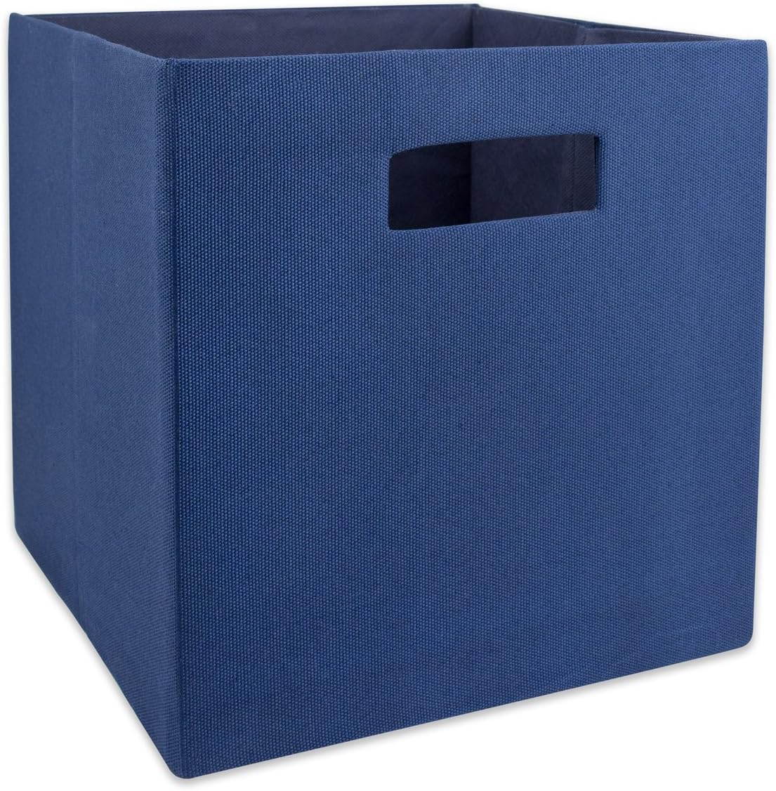 DII Fabric Storage Cube Organizer Bin 13x13x13 Foldable, Teal