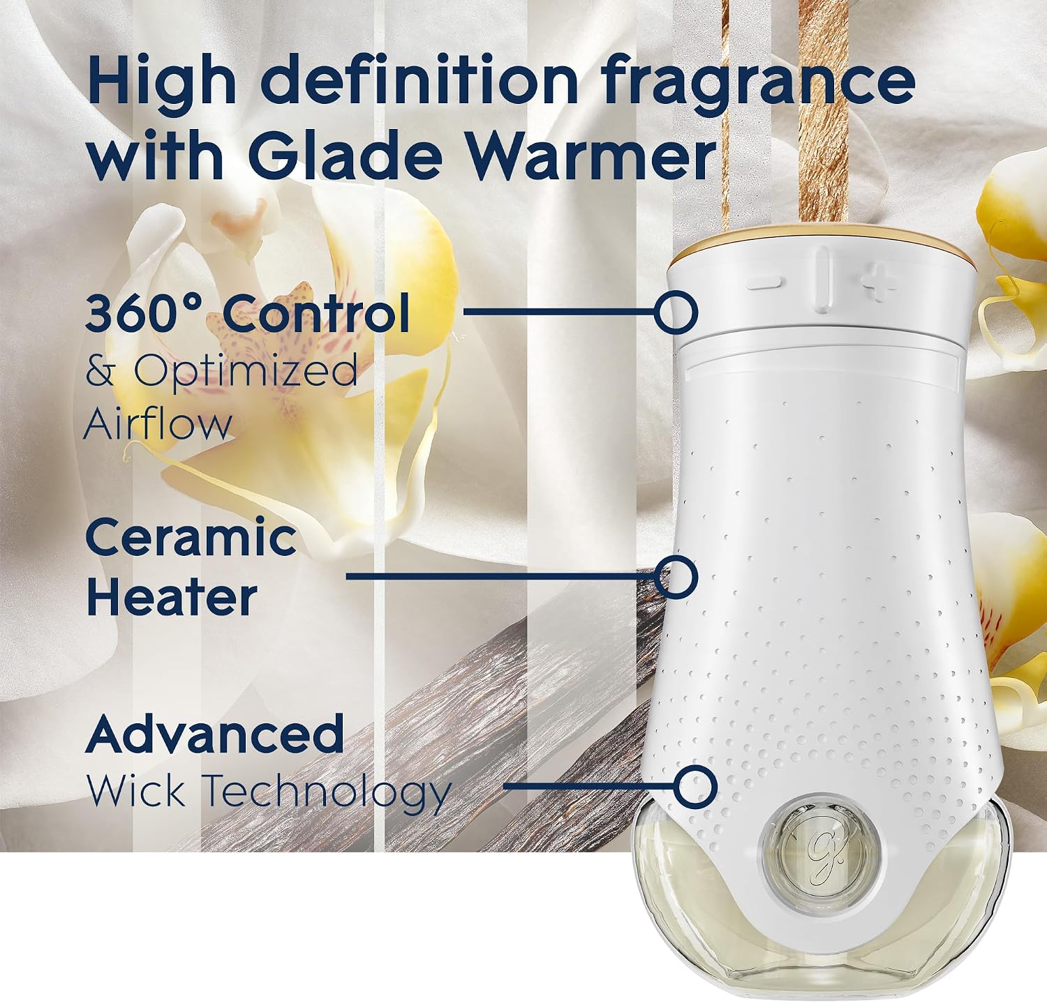 Glade PlugIns Refills Air Freshener, Scented and Essential Oils for Home and Bathroom, Sheer Vanilla Embrace, 1.34 Oz, 2 Count