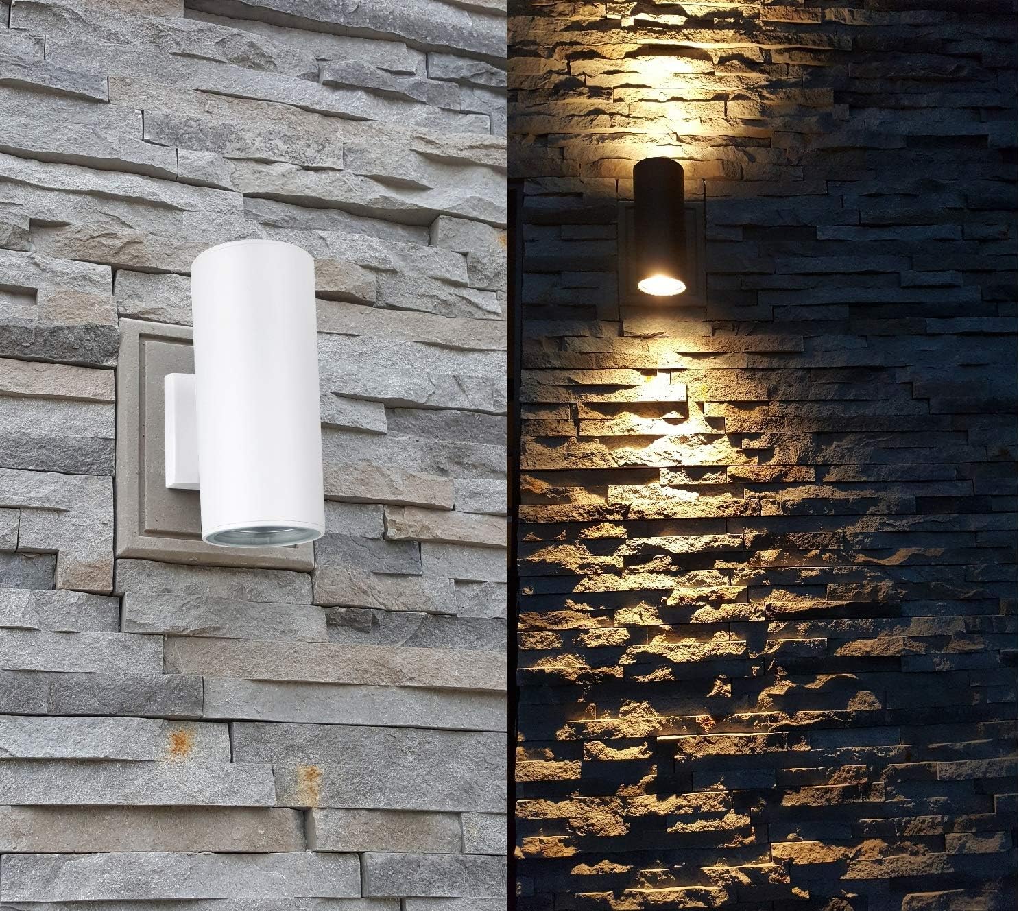 Dusk to Dawn Outdoor Wall Sconce, Waterproof Exterior Light Fixture