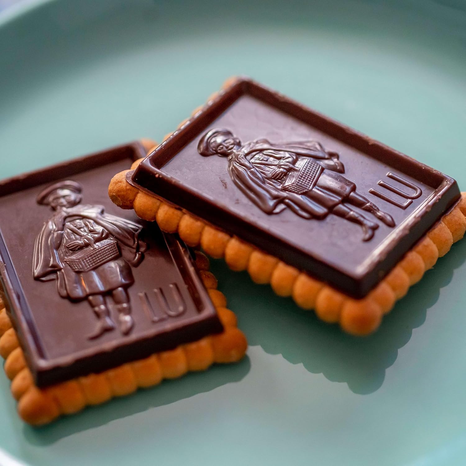 Lu Petit Ecolier European Milk Chocolate Biscuit Cookies, 5.29 oz | 6 Cookies Per Pack, Individually Wrapped