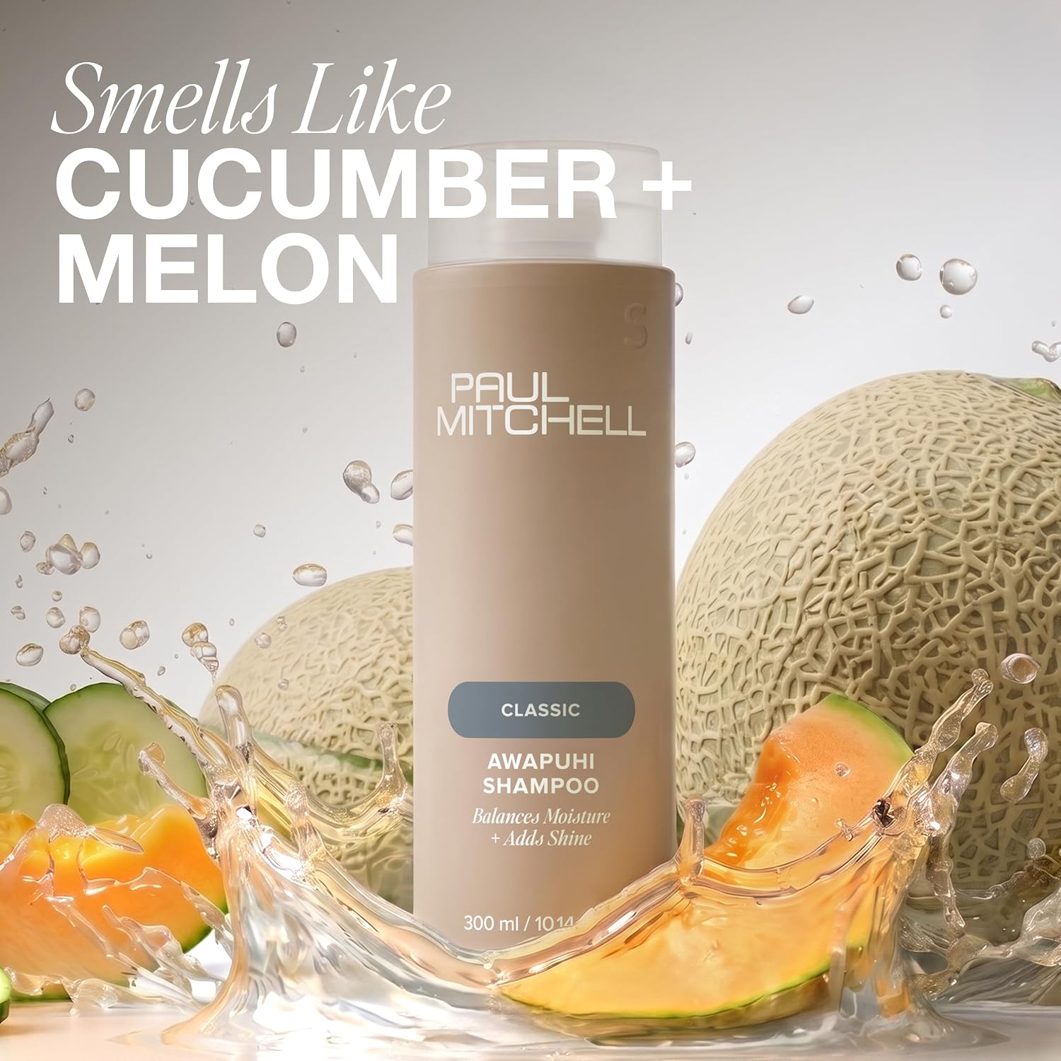 Paul Mitchell Awapuhi Shampoo, Balances Moisture + Adds Shine, For All Hair Types, Especially Fine + Static-Prone Hair