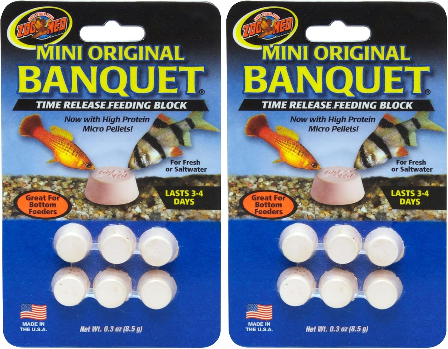 Zoo Med Banquet Block Feeder, 50-Count, Giant Size