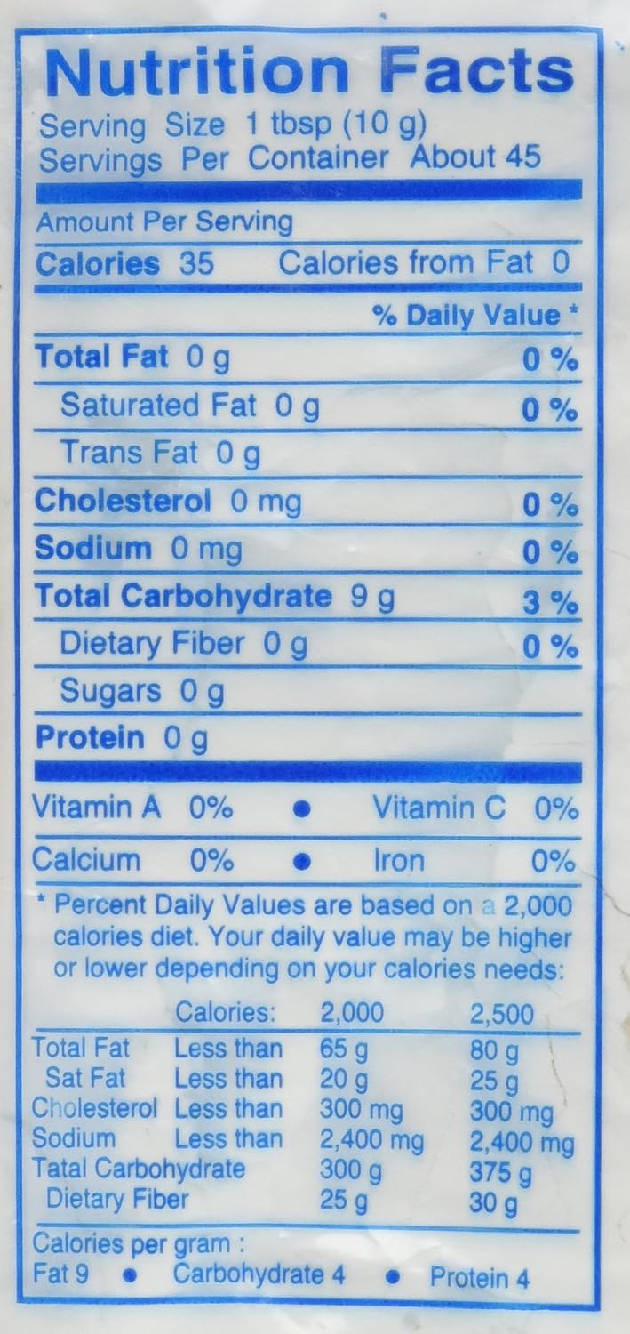 Tapioca Starch Powder 16 Oz (Pack of 1)