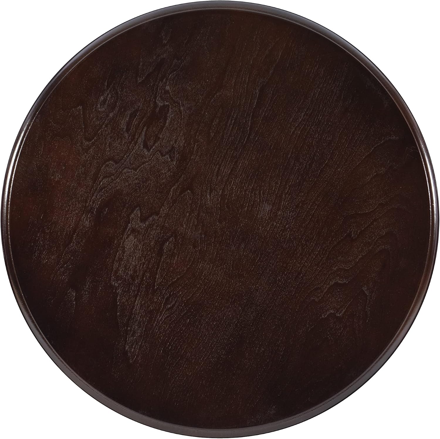 Powell 809-350 Espresso Round Accent Table 26"L x 26"W x 26"H