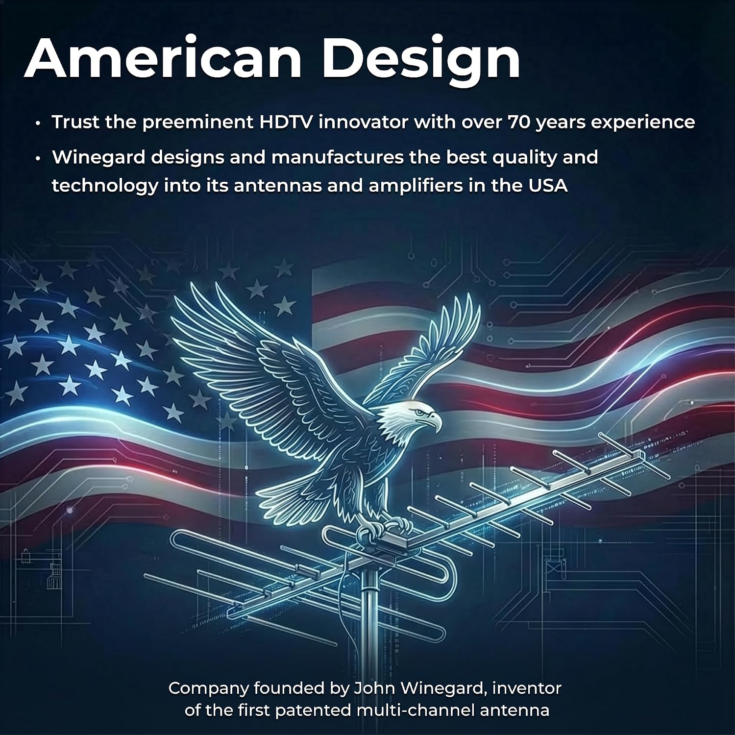 Winegard FL-5000 Indoor HD Antenna FlatWave - Non-Amplified VHF/UHF Indoor TV Antenna-Over-the-Air Reception-40 Mile Range-NextGen TV Compatible Ultra-Thin-Dual Color Easy Setup-For Metro Areas