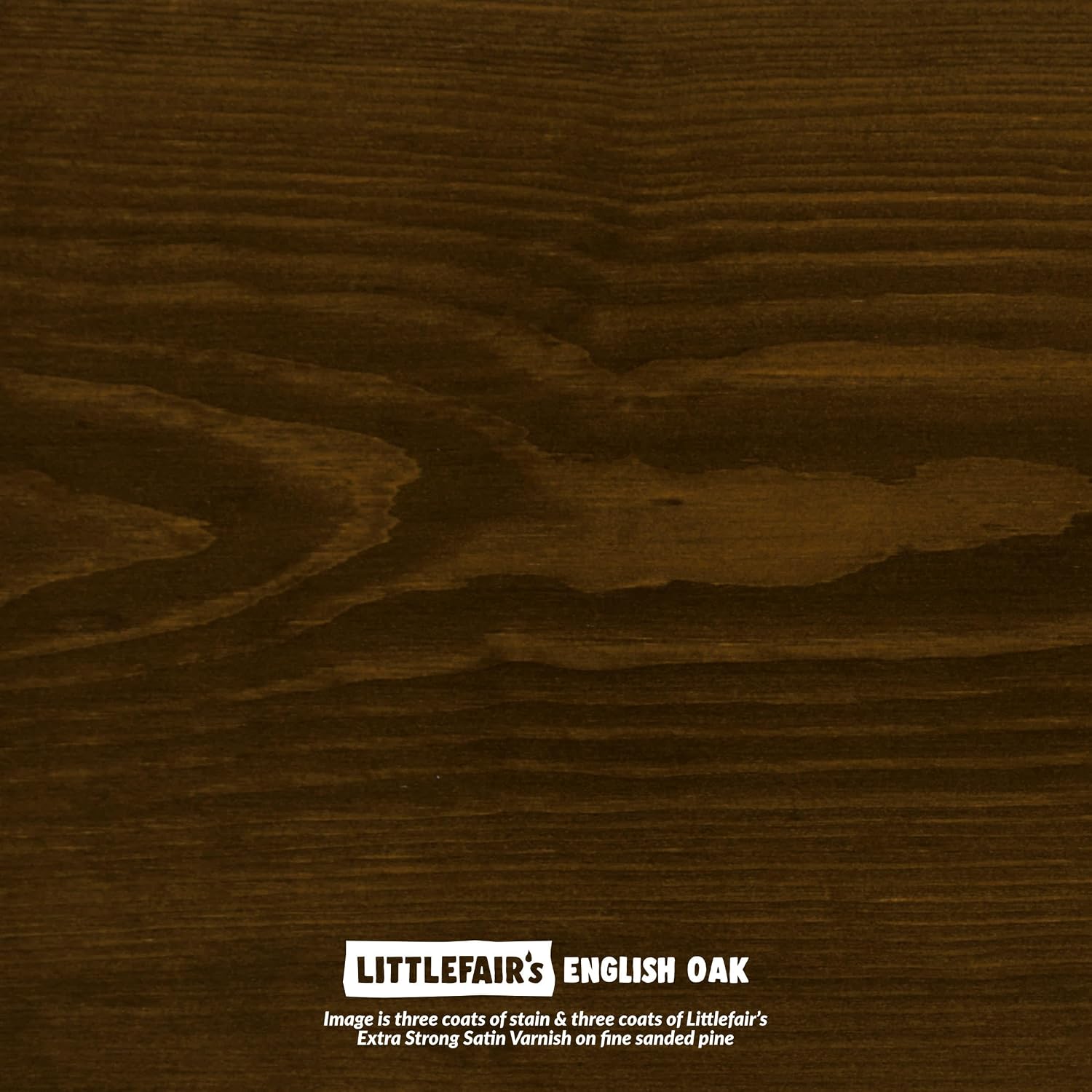 Littlefair's Wood Stain Water Based - 8.5oz/250ml - Indoor Furniture Stain Light & Dark Finishes - Special Non Toxic & Eco Friendly Formula - Wood Stain for Crafts - Color: Antique Stripped Pine