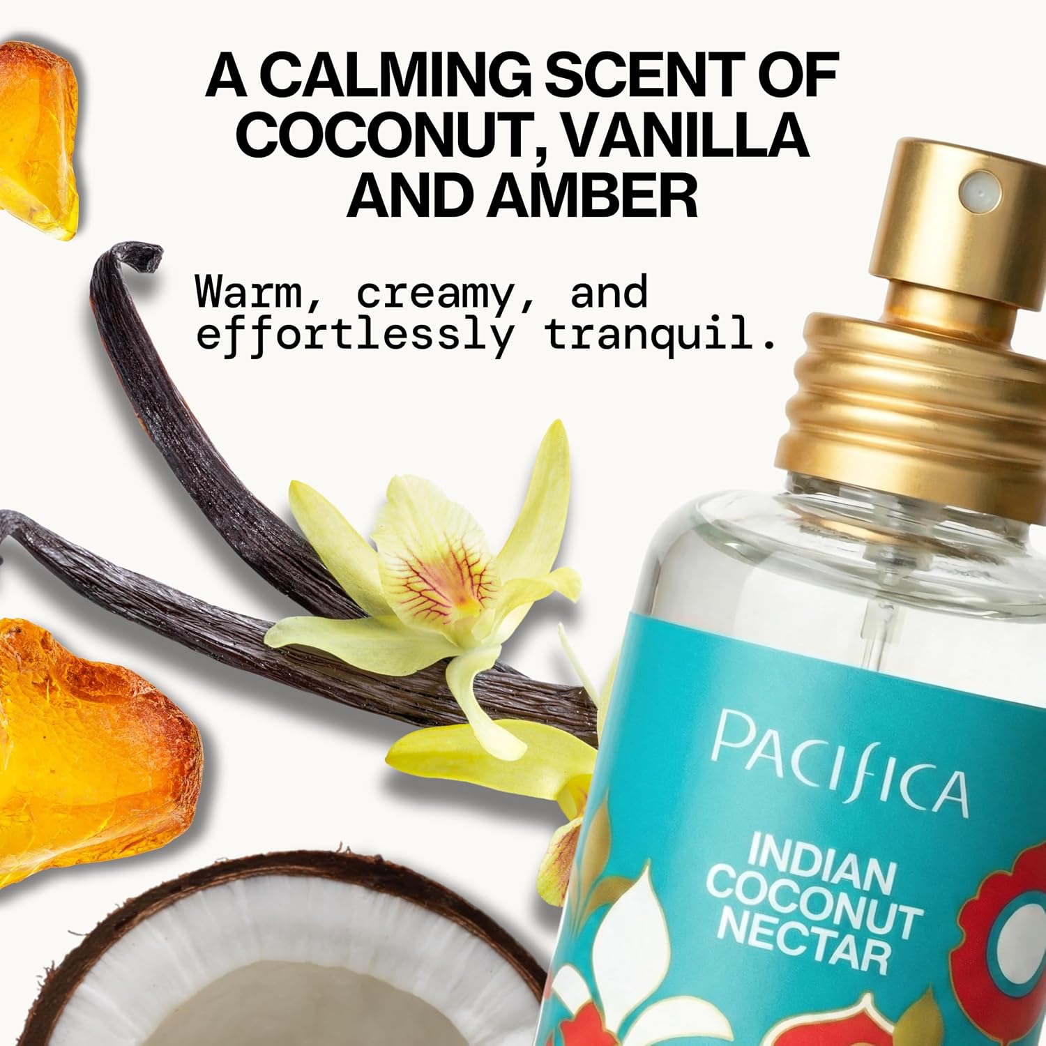 Pacifica Tuscan Blood Orange Perfume Spray for Women - Vegan, Cruelty-Free, Made in USA