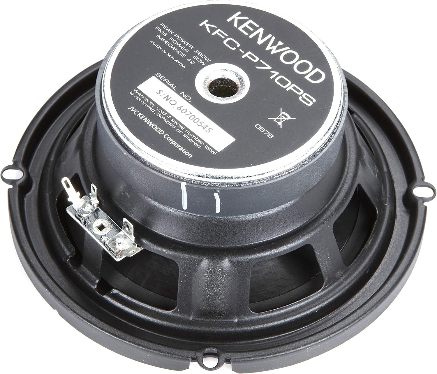 Kenwood KFC-P710PS 280 Watts Performance Series 6-1/2" Component Speakers