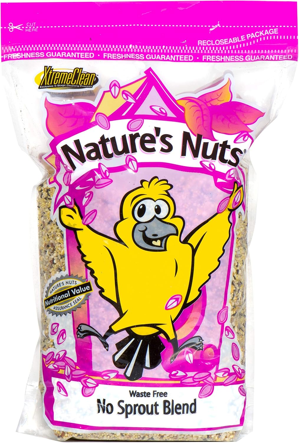 Nature's Nuts Waste Free No Sprout Blend - 20 lb. -Wild Bird Food