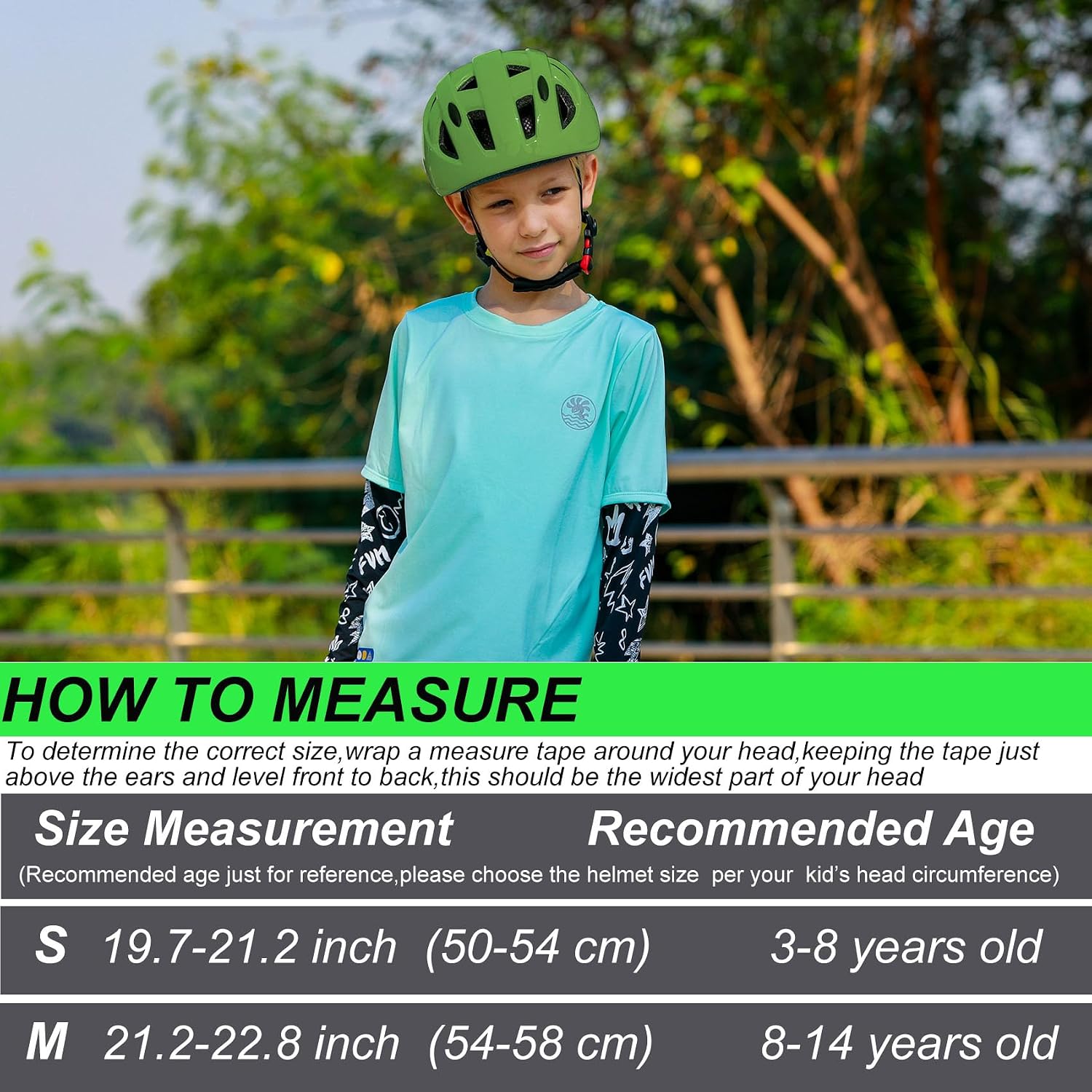Kids Bike Helmet,2 Sizes for Youth Child Girls & Boys