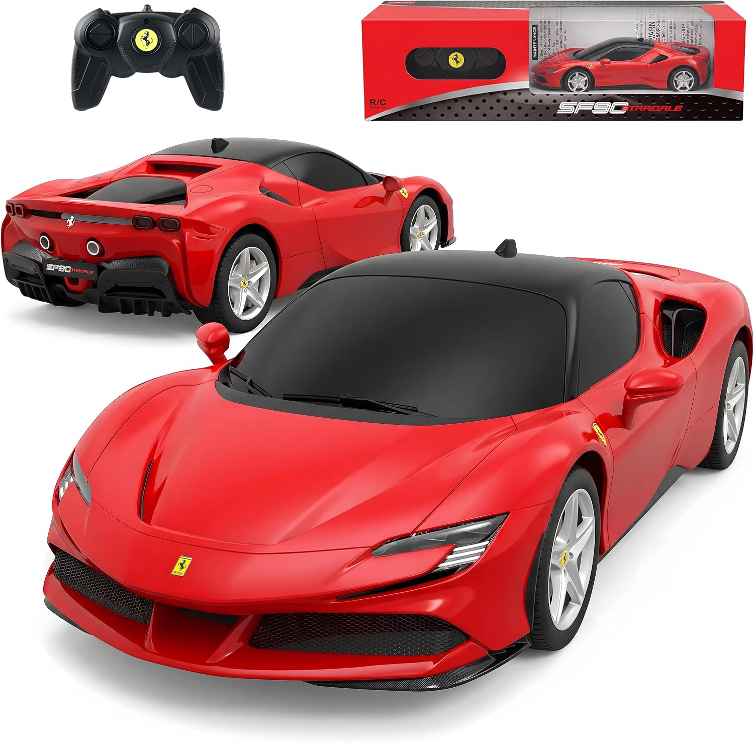 BEZGAR 1:24 Ferrari Remote Control Car Licensed FXX-K EVO
