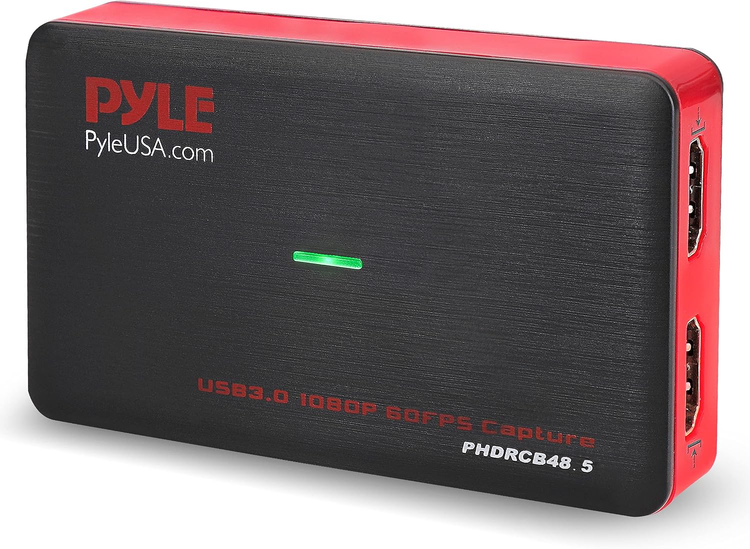 PyleUsa Capture Card Device, 4K HDMI Video Capture Card, 1080P 60FPS, HDMI to USB 3.0 Capture Card for Live Streaming Work with Camera, USB, SD, PC