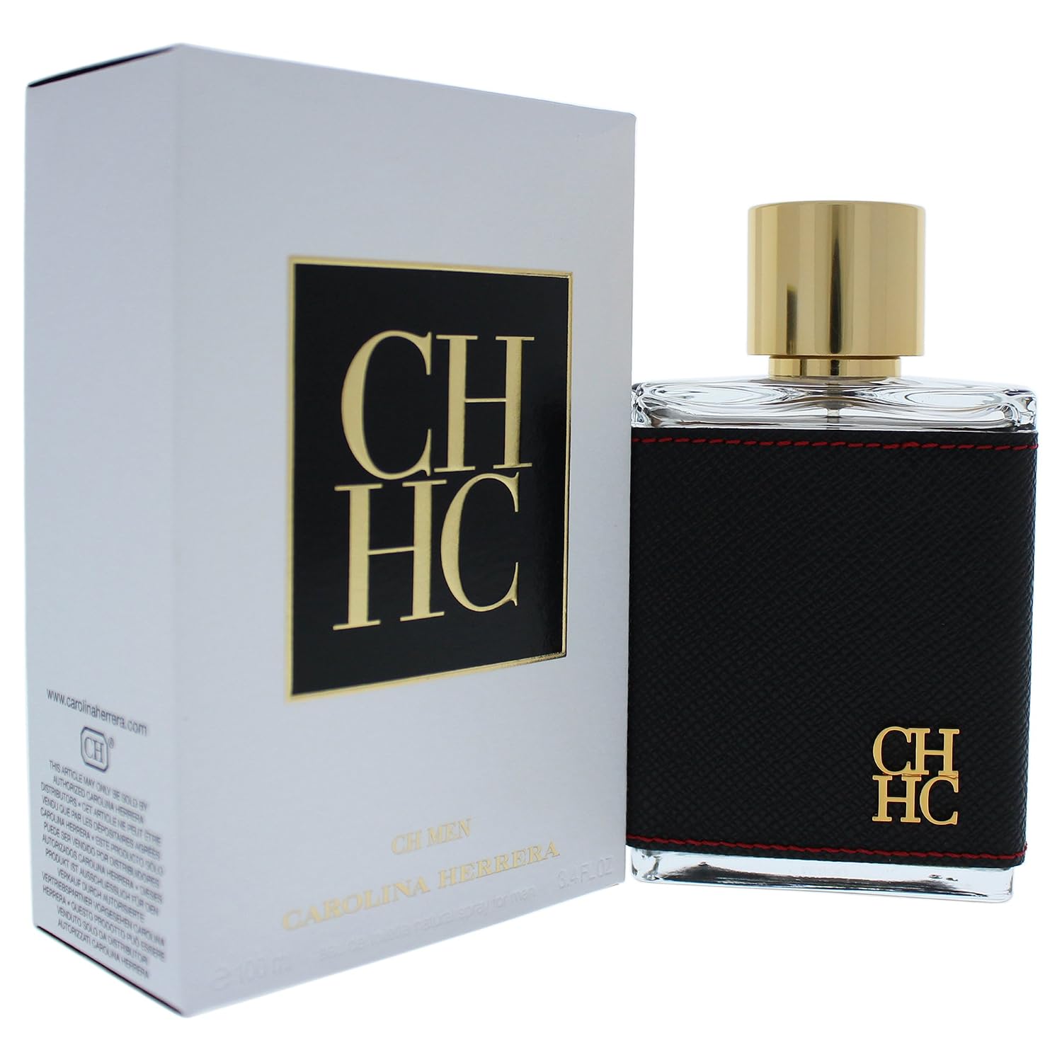 CH by Carolina Herrera for Men - 3.4 oz EDT Spray ,(Packaging may vary) |