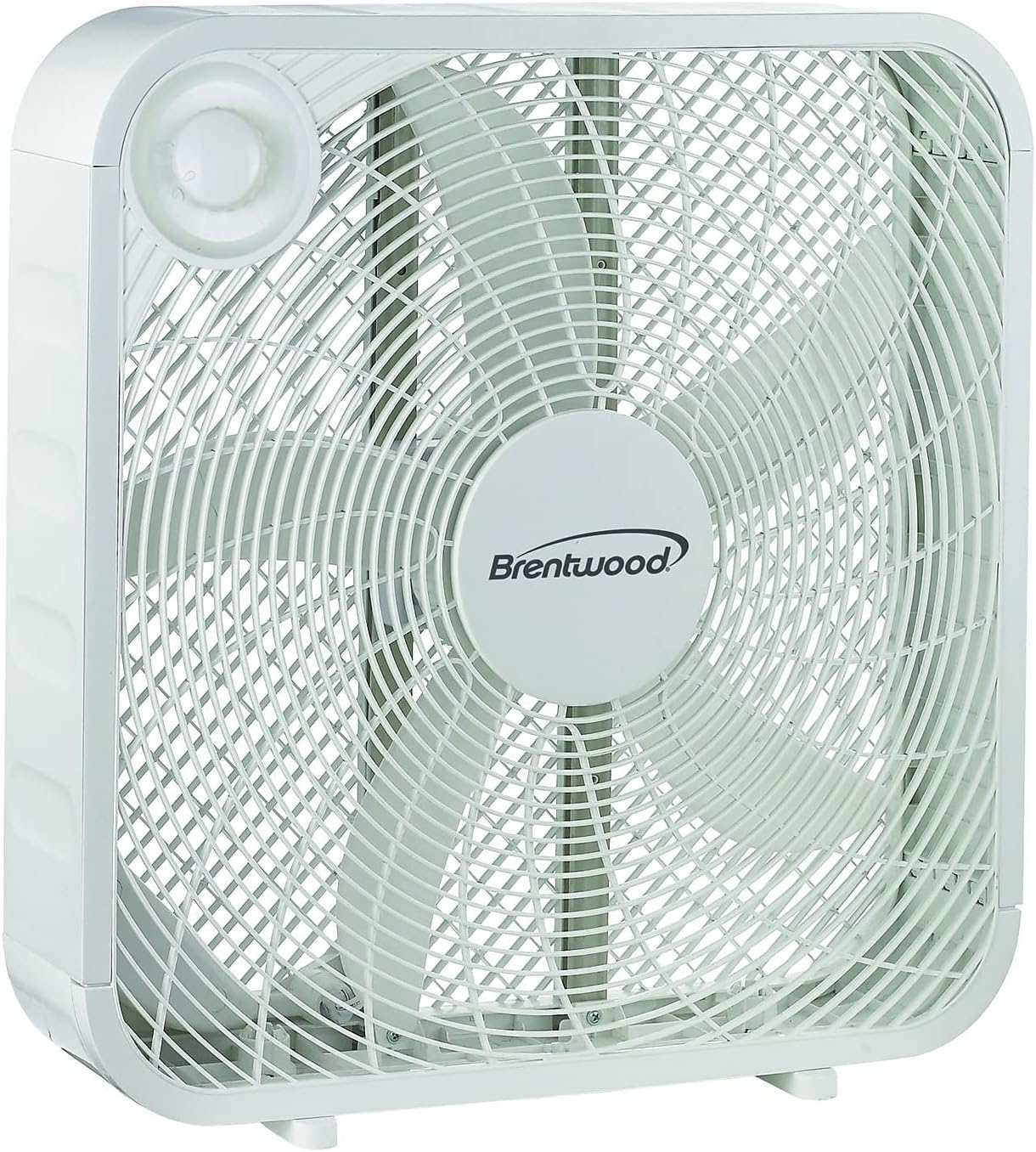 Brentwood Kool Zone F-20SW Box Fan,3-Speed 20-inch,White