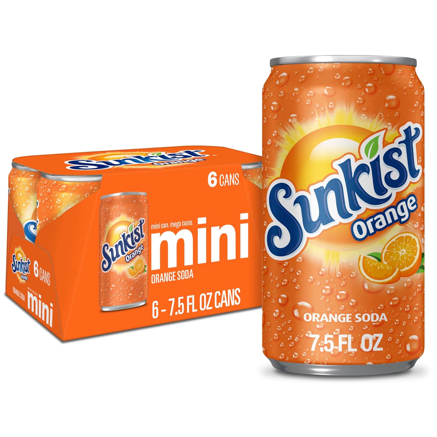 Sunkist Orange Soda, 12 Fl Oz (Pack of 12)