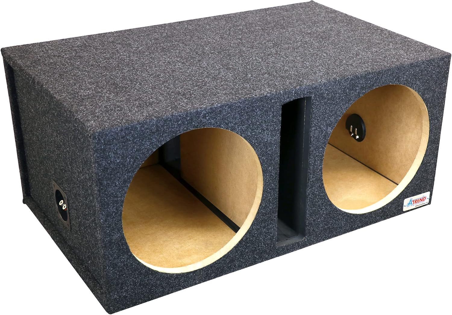 Atrend 15DQV 15” Dual Vented Subwoofer/Speaker Enclosure Made in USA,15DQV