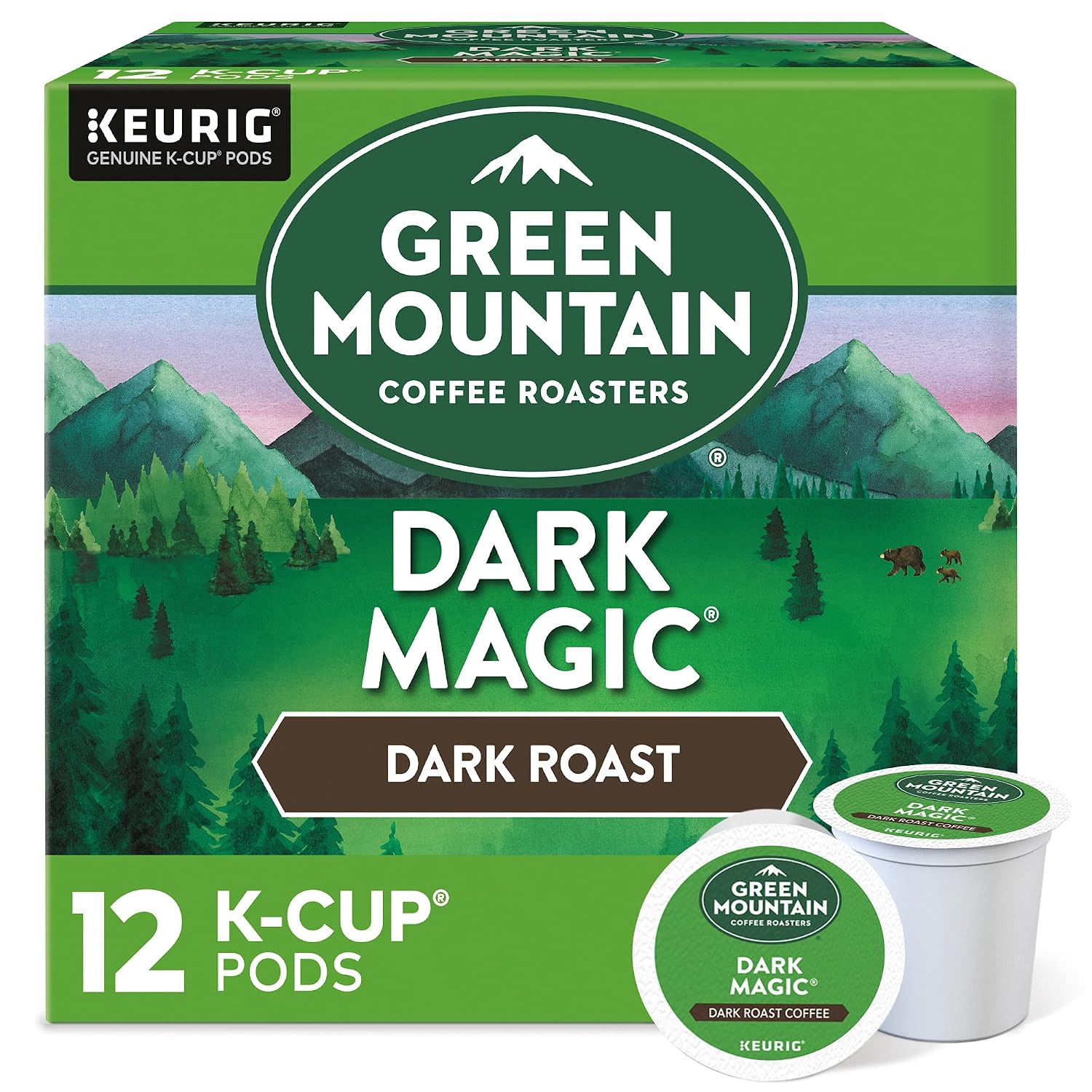 Green Mountain Coffee, Dark Magic (Extra Bold), 120-Count K-Cups for Keurig Brewers