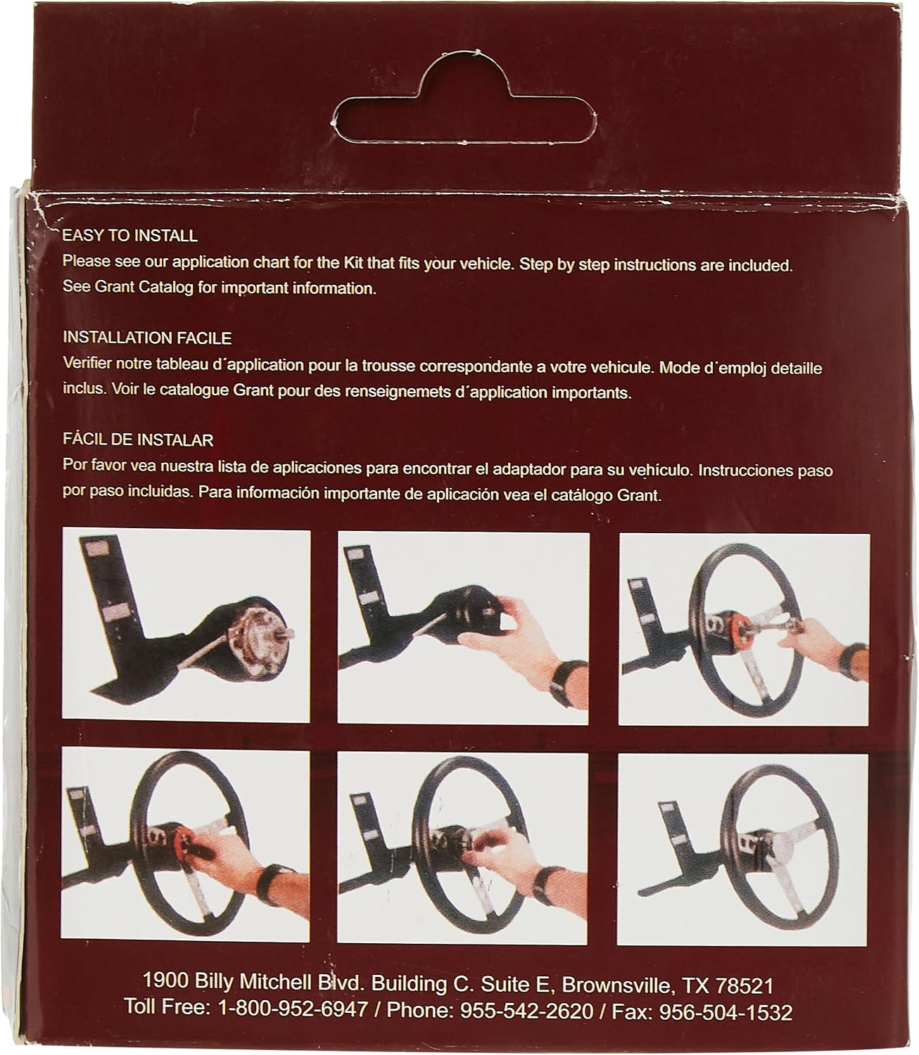 Grant Products - Installation Kit (GRT3196), matte black