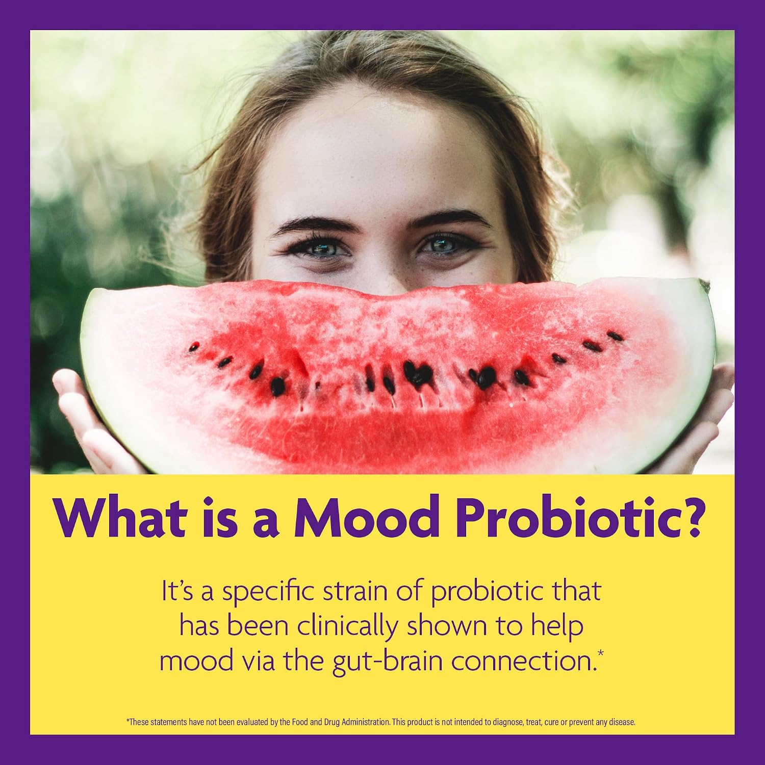 InnovixLabs Mood Support Probiotics for Women & Men (60 Capsules) | Supports Relaxation & Digestive Health, Acidophilus Probiotic w/ Lactobacillus & Bifidobacterium 5 Billion CFU, 30-Day Supply
