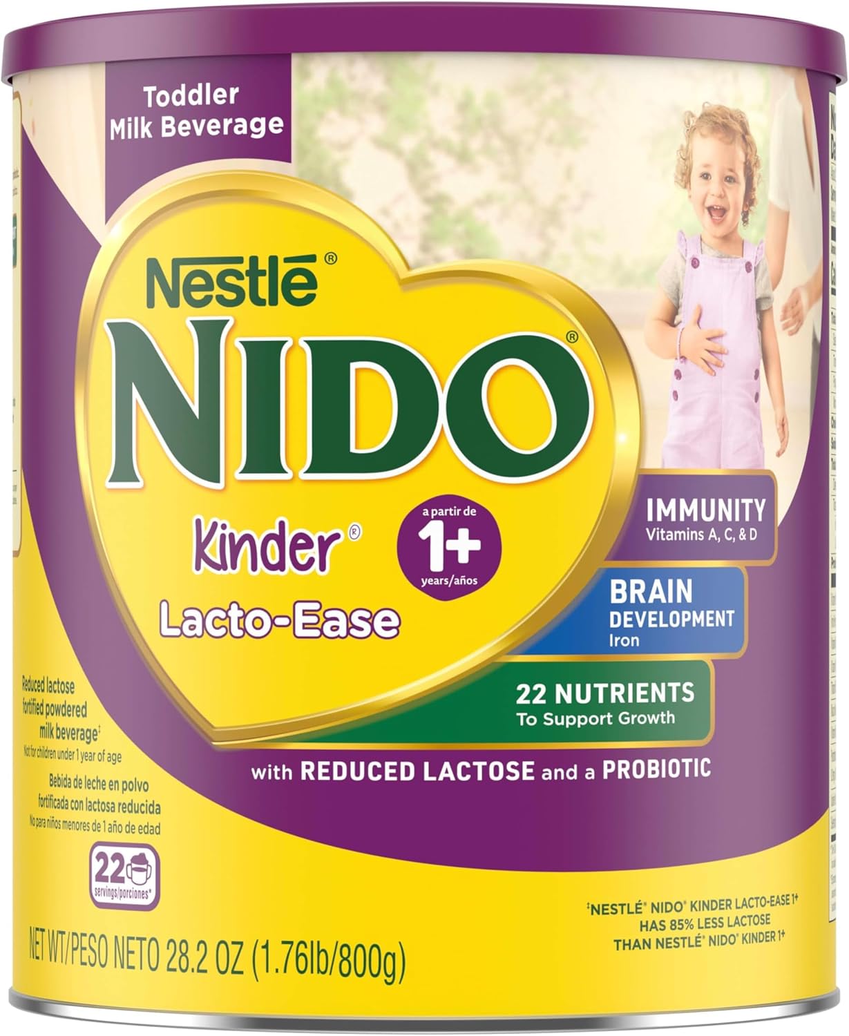 Nestle Nido Lacto-Ease Toddler Milk Powder 28.2 oz