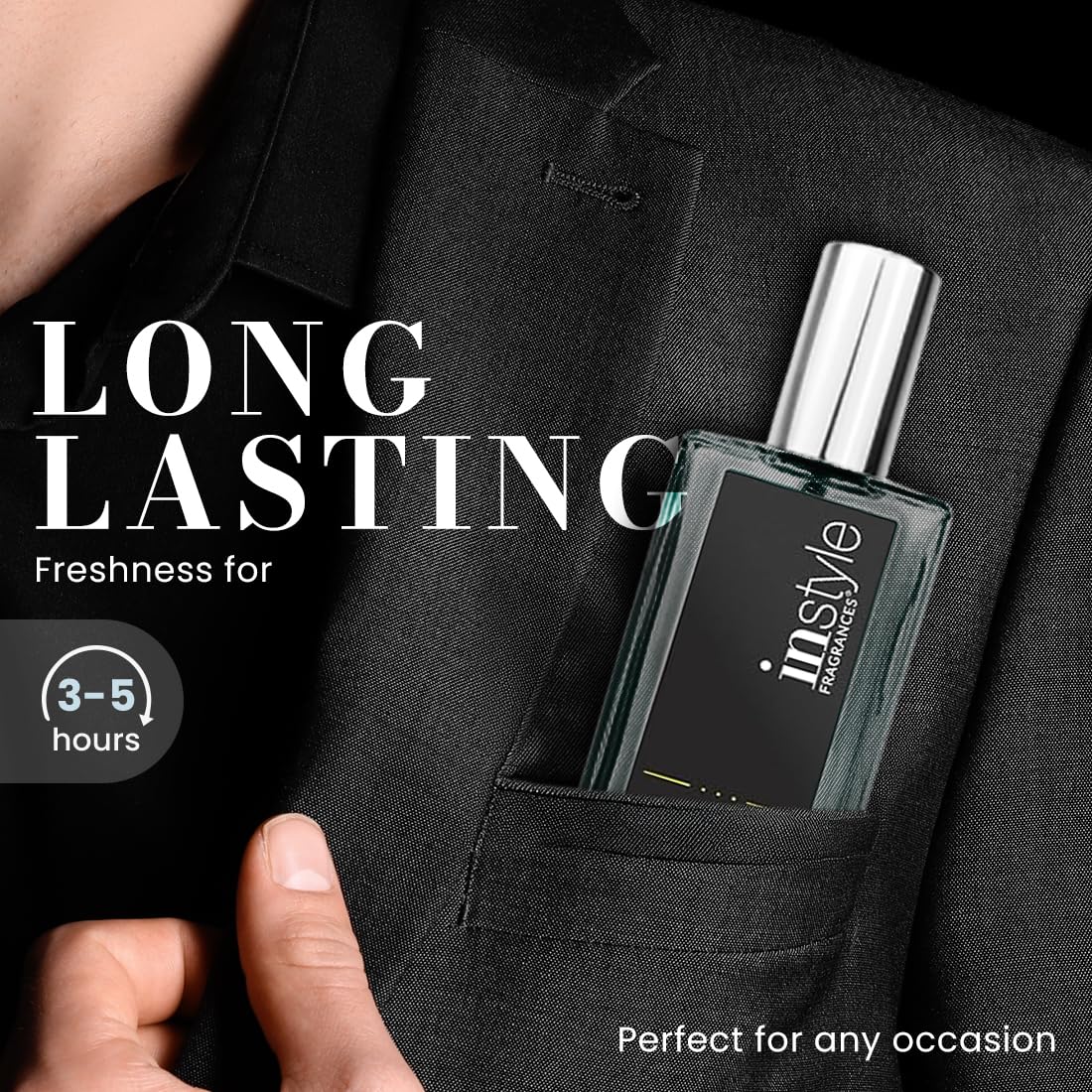 Instyle Fragrances | Inspired by Ralph Lauren's Romance | Women’s Eau de Toilette | Vegan, Paraben Free, Phthalate Free | Never Tested on Animals | 3.4 Fluid Ounces