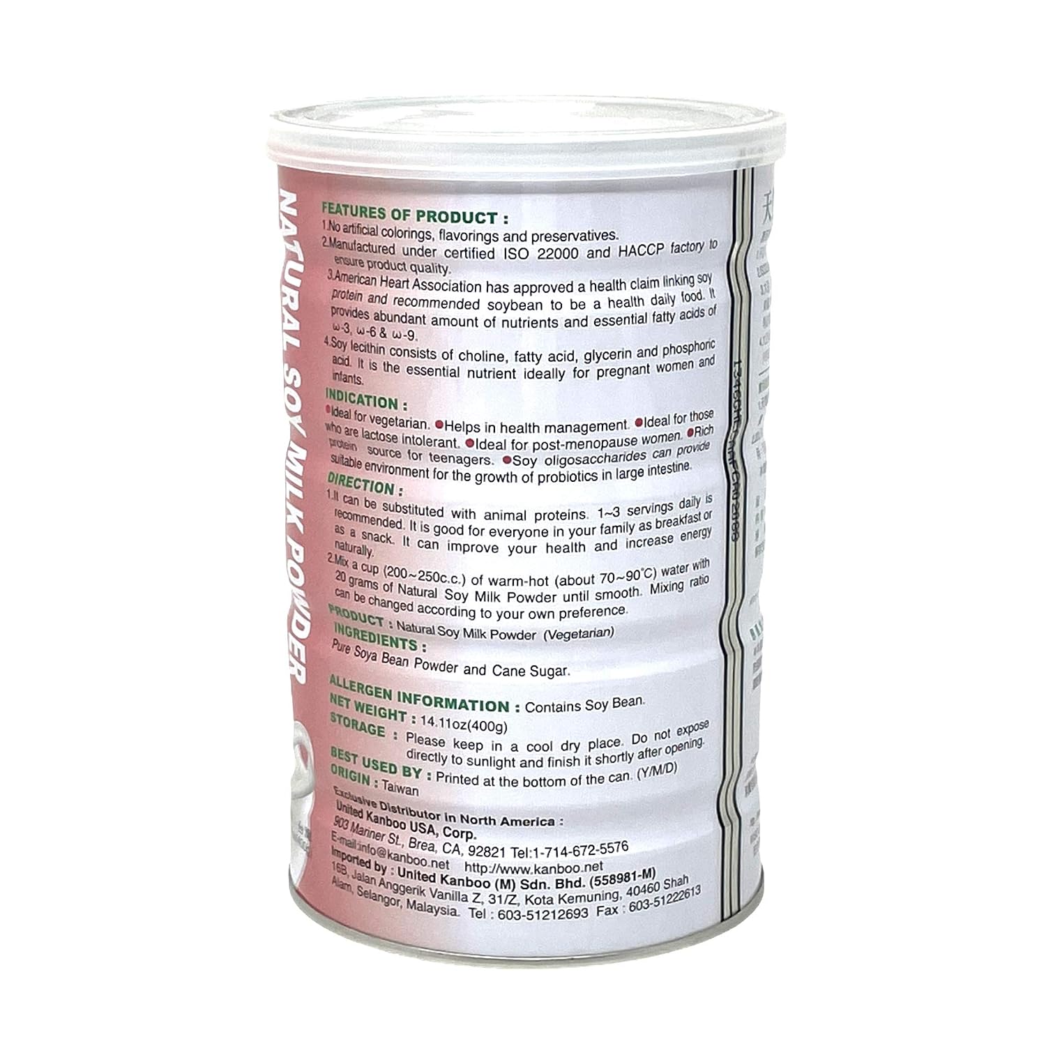 Soy Milk Powder 400g
