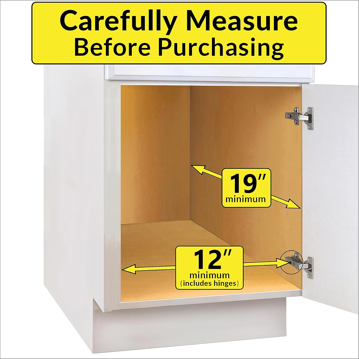 LYNK PROFESSIONAL® Pull Out Cabinet Organizer, Kitchen Slide Out Drawer | 11W x 21D Chrome cabinet pull-out shelves with 3/4-extension glides create easy-access storage for cookware and pantry items