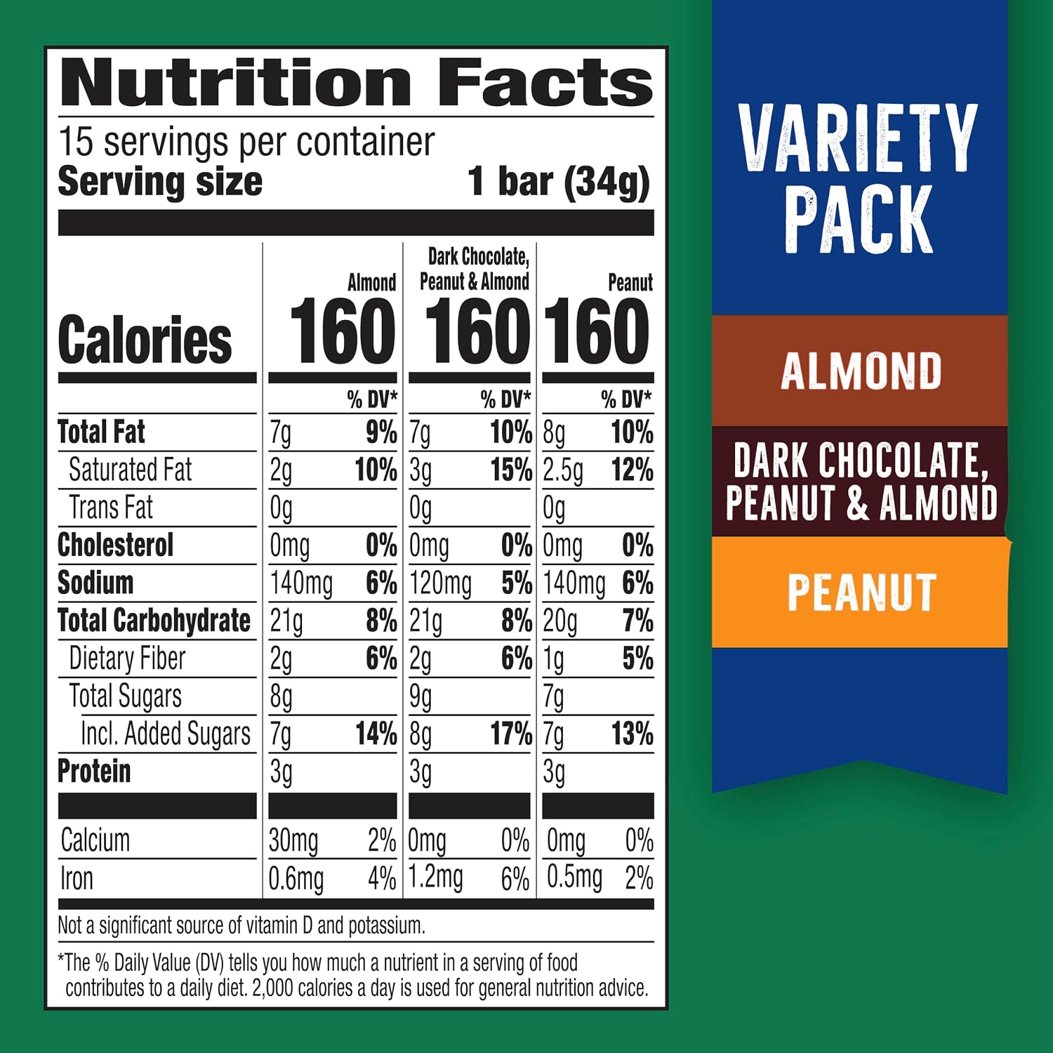 Nature Valley Sweet & Salty Variety Pack Granola Bars, 15 ct, 18 oz