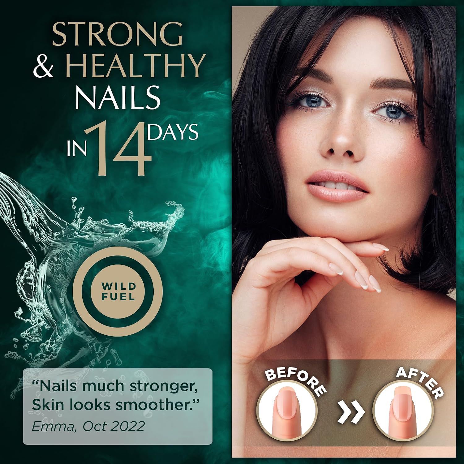 Liquid Collagen for Women and Men - 30, 000mcg Hydrolyzed Collagen Peptides Liquid with Biotin Vitamins for Hair, Skin