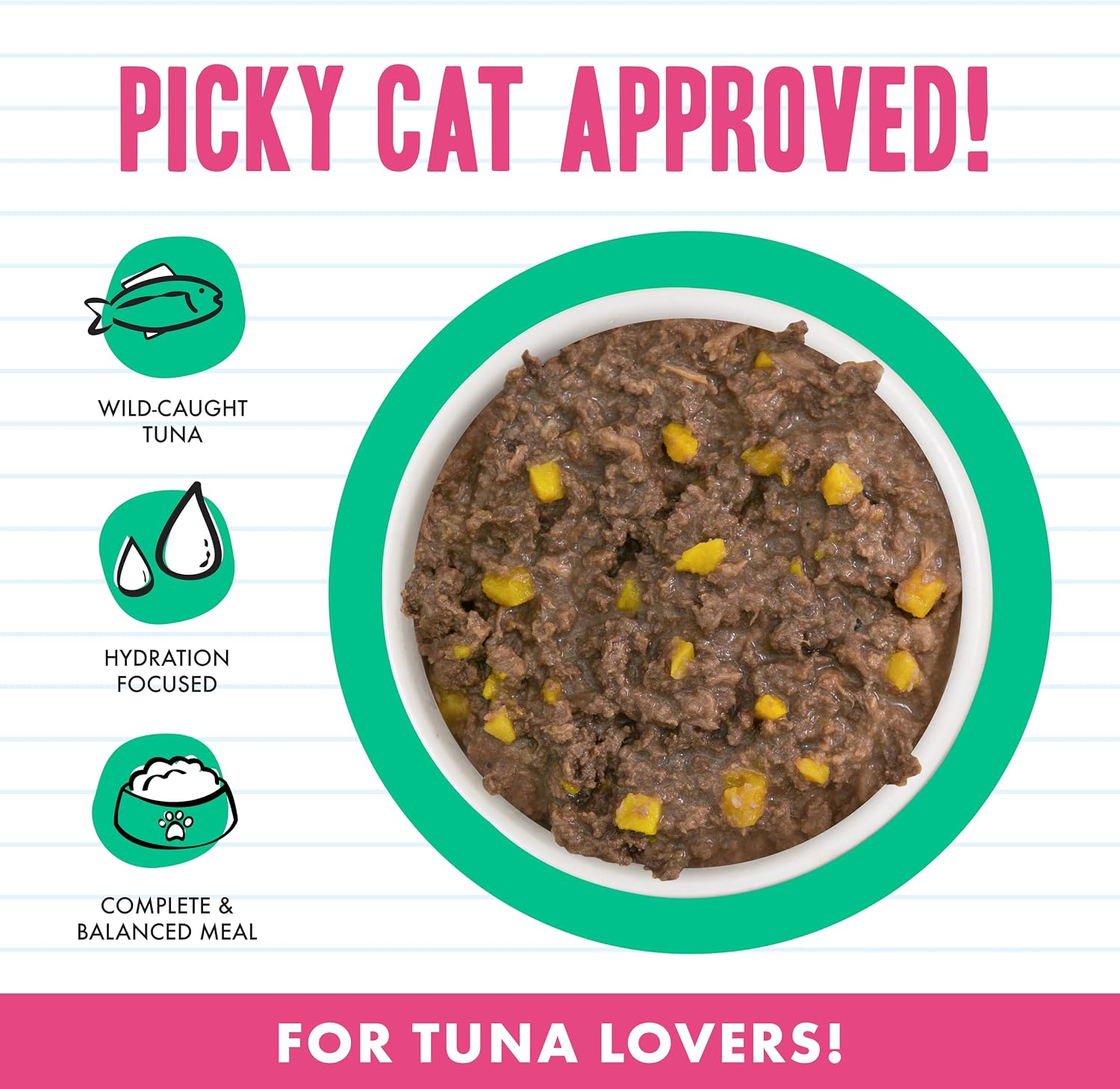 Weruva BFF Minced Natural Wet Cat Food, Batch O Besties Variety Pack, 5.5oz Can, Pack of 8