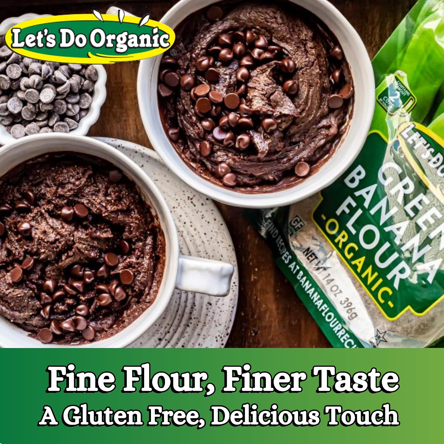 Let's Do Organic Coconut Flour, For Baking, Gluten Free - 16 Oz (Pack of 6) | Wheat Flour Alternative, High in Fiber & Protein, Non-GMO Project Verified, USDA Organic