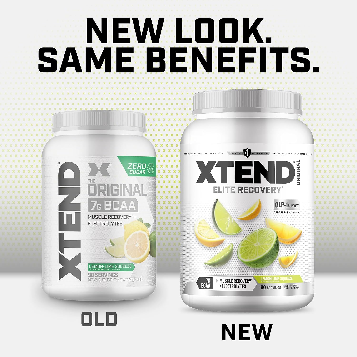 Xtend Original BCAA Powder, 7g BCAAs and 2.5g L-Glutamine for Muscle Recovery Hydration and Lean Muscle, Sugar Free Intra and Post Workout Drink with Electrolytes, Watermelon Explosion, 30 Servings