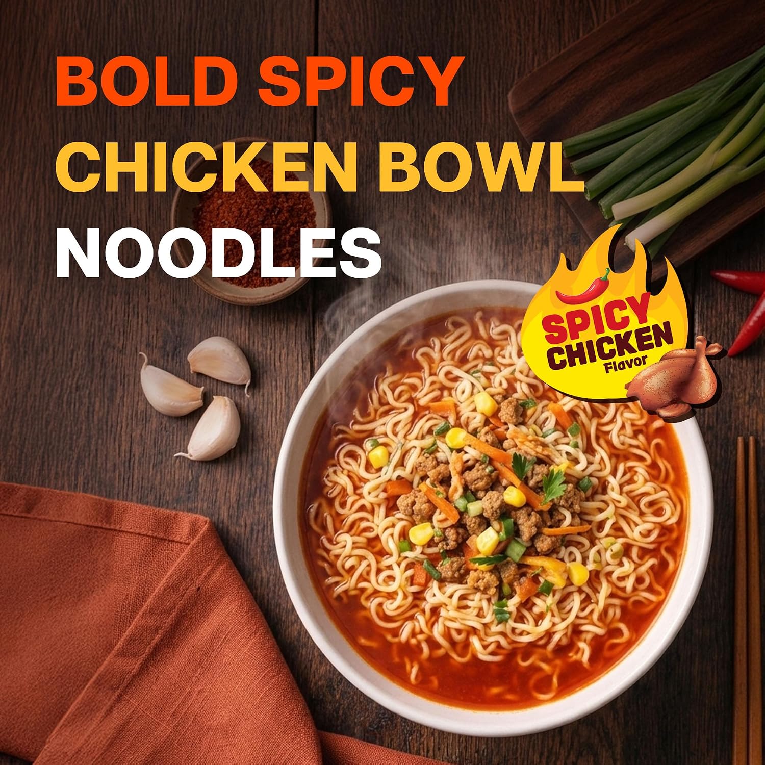 Nongshim HOT & SPICY Noodle Soup, 3.03 Ounce (Pack of 1)